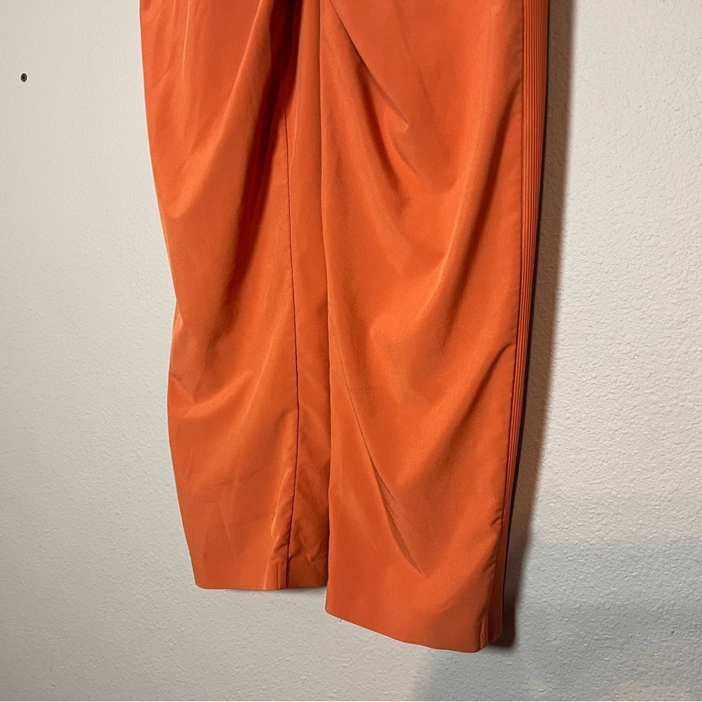 Athleta Brooklyn Ankle Pants High Rise Size 6 Orange Pull On - Picture 10 of 14